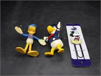 Vintage Disney Donald Duck & Mickey Clip