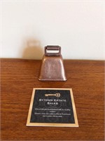 Miniature Copper Cow Bell