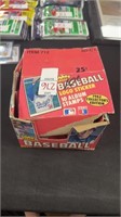 1982 Fleer Logo Sticker Box Lot of Packs