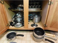 all pots,pans,muffin pans & kitchenware