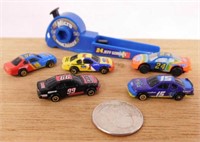 Jeff Gordon # 24 Micro Machine car lot launcher