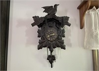 Dark Wood Poppo Cuckoo Clock