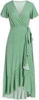 YACUN - Sexy Polka Dot Women Dress Plus Size Ruffl