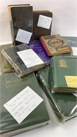 Assorted vtg/antique books (12)