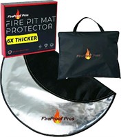 FireProof Pros, 40" Round Fire Pit Mat