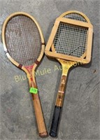 2 tennis rackets