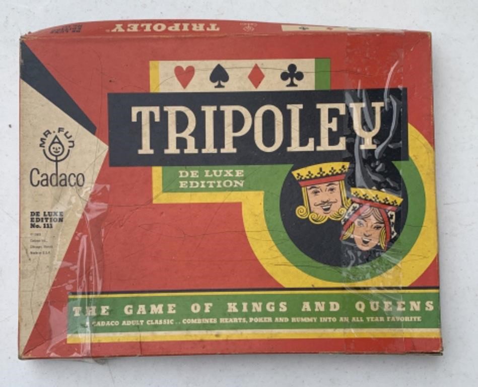 Tripoley Deluxe Edition 1965 By Cadaco