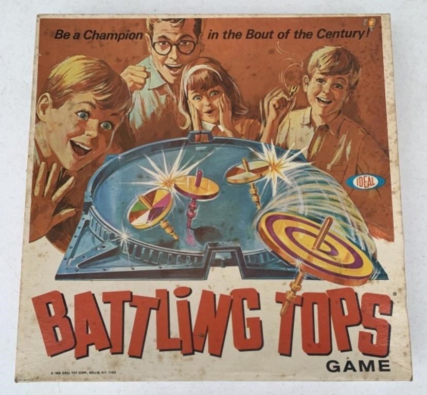 Battling Tops By Ideal Toy Corp 1968