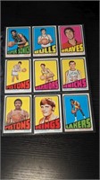9 1972 73 Topps Basketball Cards B