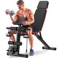 E8650  GIKPAL Weight Bench 7 Positions