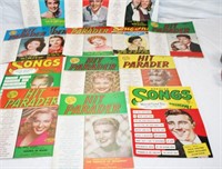 Hit Parade, Song Hits Magazines (14 Pcs.)