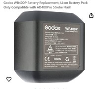 Godox WB400P Battery Replacement