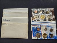 Various Dates Uncirculated Mint Sets (5) 1978-1985