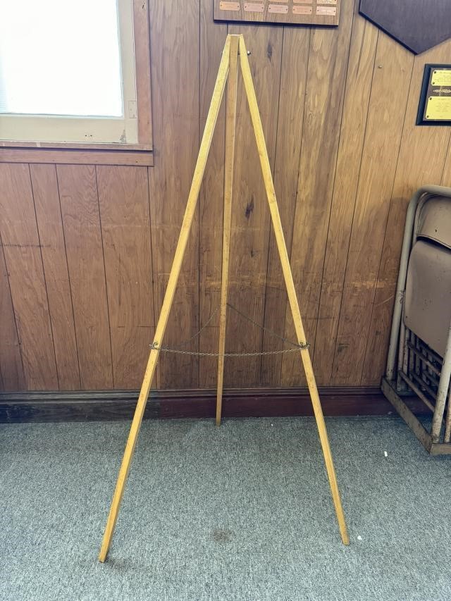 Folding Wooden Easel 62 inches Tall