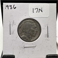 1936 BUFFALO NICKEL