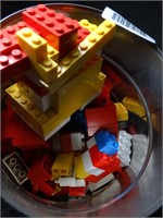 Coffee can Partially Full fo Lego's