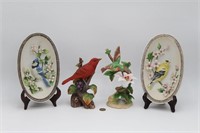 Collection of Vintage Porcelain Birds