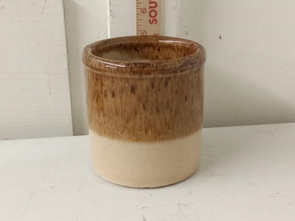 RRPCO 2 tone brown 5" crock