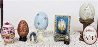 Collectible Decorative Egg Lot