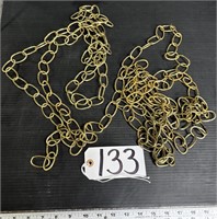20 ft Gold Colored Metal Chain