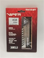 NEW OLD STOCK PATRIOT VIPER ELITE 4GB DIMM DDR4