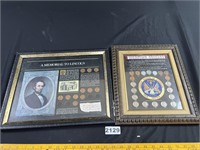 Framed US Coin Sets