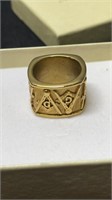 Masonic Ring Size 9