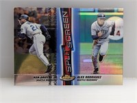 1999 Topps Finest Refactor Ken Griffey Jr. & A Rod