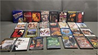 29pc Sealed DVD Lot w/Horror & Blu-ray