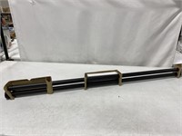 50IN DOUBLE CURTAIN RODS - 2PC