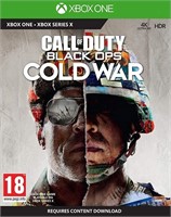Like New XBOX ONE Call of Duty Black Ops Cold War