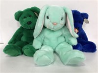 Trio of large TY Beanie babies