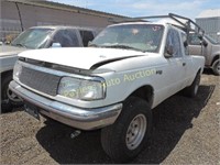 1996 Ford Ranger 1FTCR14U7TPA57345 White