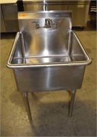 24" x 24" Stainless Steel Sink with Faucet
