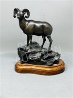 bronze Ram by Don Toney - 7" tall