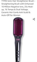 New TYMO ionic Hair Straightening Brush with