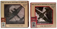 Diecast Metal Historical Airplanes