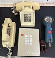 Vintage Telephone Lot Lineman Phone