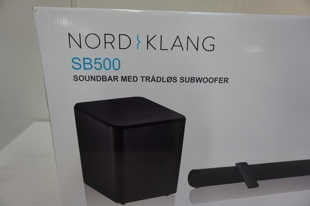 SB Trådløs Soundbar Campen Auktioner A/S