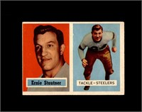 1957 Topps High #92 Ernie Stautner EX to EX-MT+