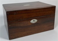 19TH C. ENGLISH TRAVEL BOX