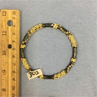 Bangle bracelet - black      (2)