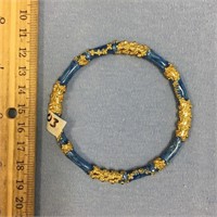 Bangle bracelet - blue      (2)