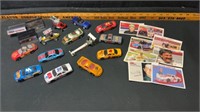 Hot wheels and cards