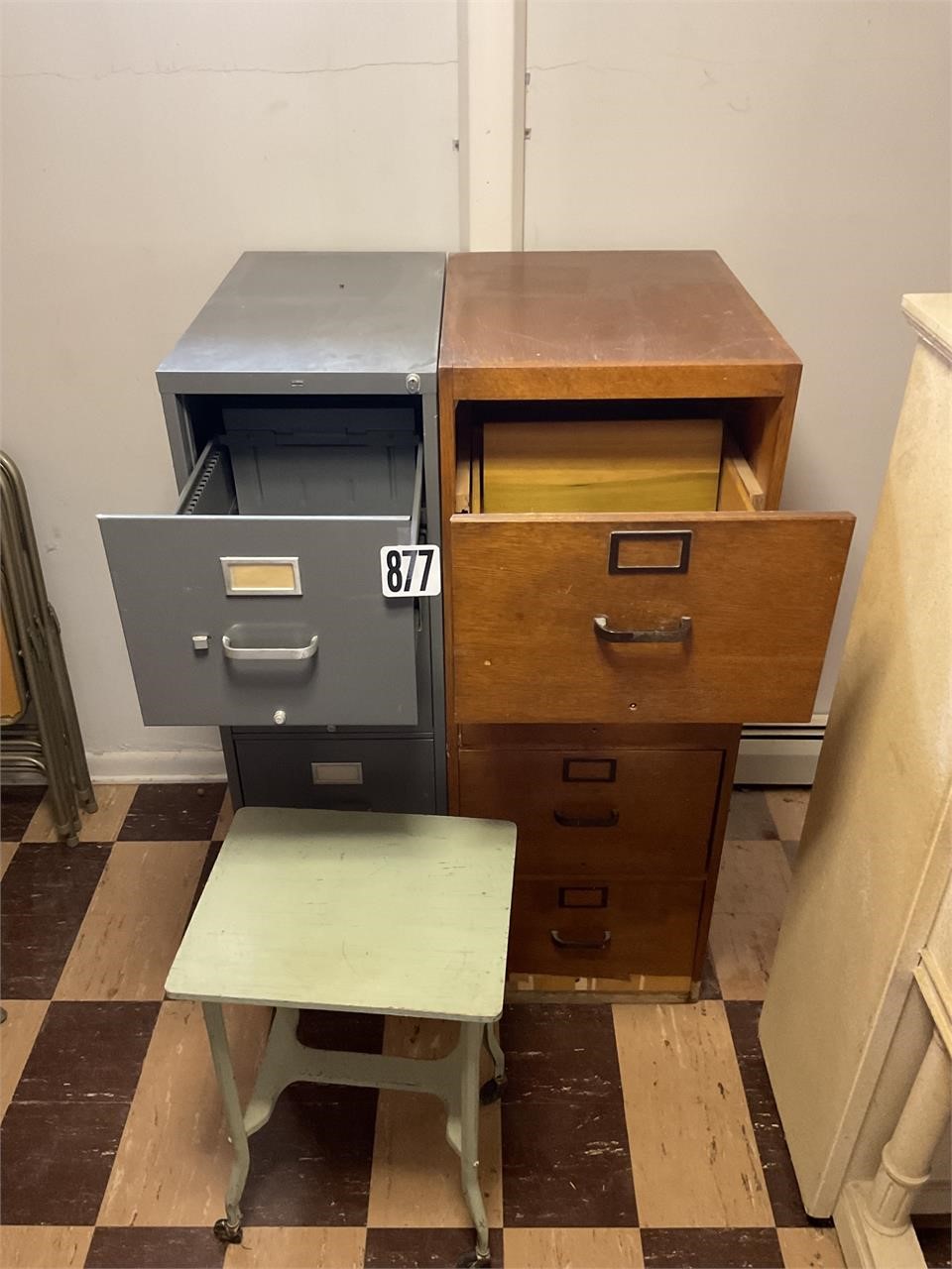 Wood & Metal File Cabinets NO SHIPPING
