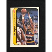 1986 Fleer Basketball Sticker Alex English