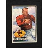 1951 Bowman Football Verl Lillywhite Vg