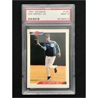 1992 Bowman Ken Griffey Jr Psa 9