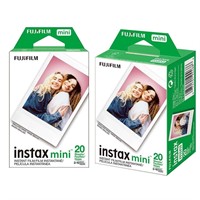Fujifilm Instax Mini Instant Film  2 x 10 Shoots