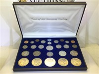 Coins of the 20th Century Type Set - many silver